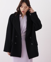 ◆ダブルブレストショートコート