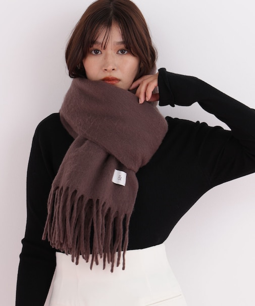 ［WEB限定］ソフトタッチブークレーマフラー