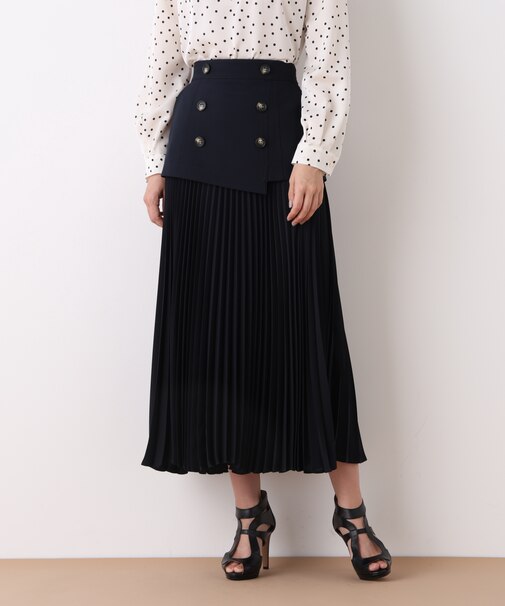 ソフトオックスプリーツスカート