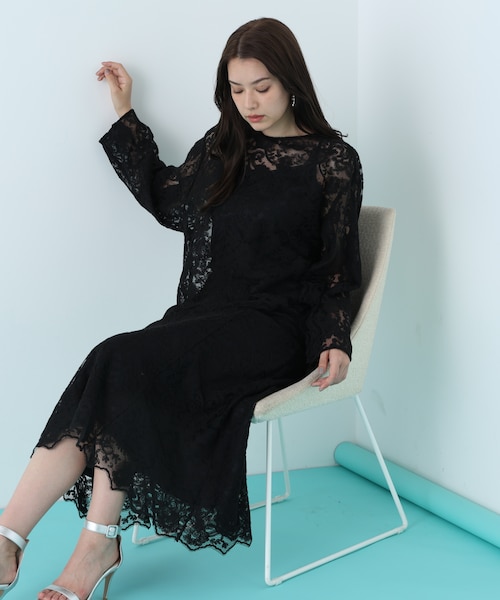 スカラレースブラウス｜ピンキーアンドダイアンの通販｜&mall（アンド