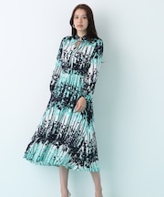 インクフォレストプリントワンピース