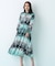 インクフォレストプリントワンピース