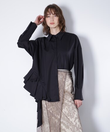 ラッフルシャツ_