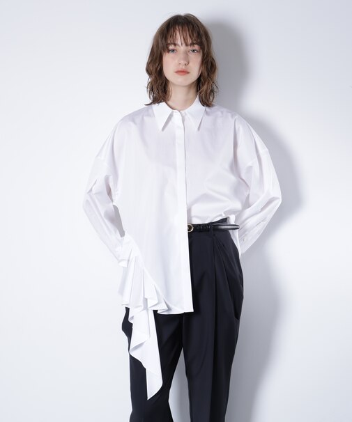 ラッフルシャツ_