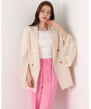 スリーブボタンシアージャケット