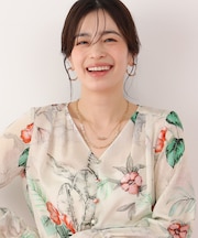 ２連チェーンネックレス