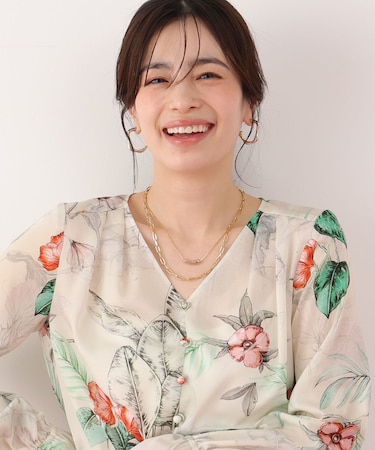 ２連チェーンネックレス