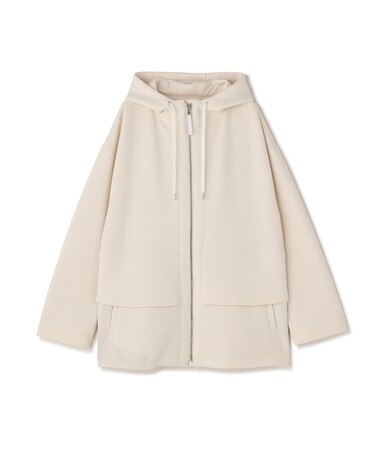 ウエストフレアダンボールフーディー