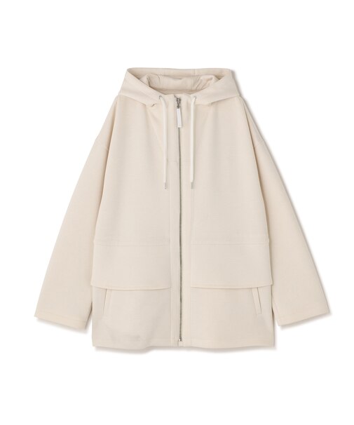 ウエストフレアダンボールフーディー