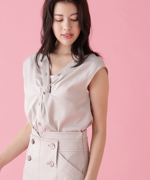 フロントクロスブラウス