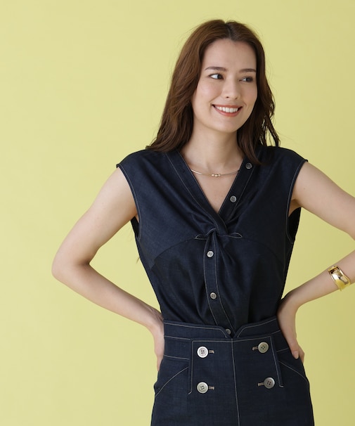 フロントクロスブラウス