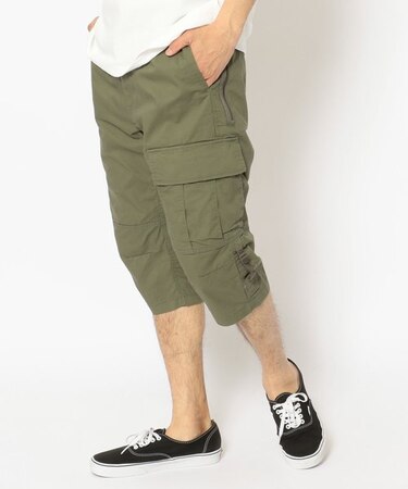ワンサイド カーゴ クロップド パンツ／CARGO CROPPED PANT