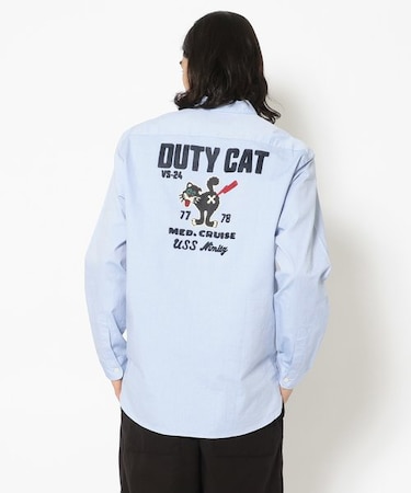 オックスフォード シャツ デューティキャット／OXFORD SHIRT DUTY CAT