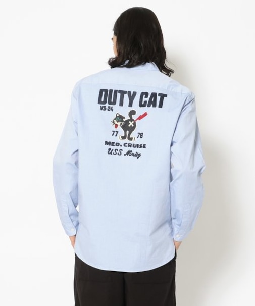 オックスフォード シャツ デューティキャット／OXFORD SHIRT DUTY CAT