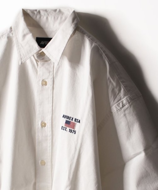 ワイド オックスフォード 半袖シャツ／ S／S WIDE OXFORD SHIRT