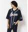 メッシュ ベースボール シャツ／MESH BASEBALL SHIRT