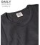 《DAILY》RIB L／S V-NECK T-SHIRT／リブ 長袖 ブイネック Tシャツ  デイリーウェア