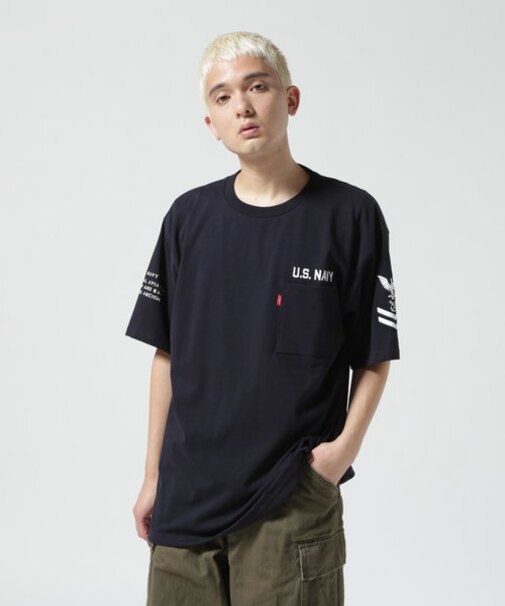 半袖 ネイバル ポケット Tシャツ ／ S／S NAVAL POCKET T-SHIRT