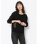 ハーフスリーブ レースアップ 2ウェイティーシャツ／ 1／2 SLEEVE LACE UP 2WAY T-SHIRT