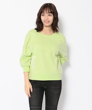 ハーフスリーブ レースアップ 2ウェイティーシャツ／ 1／2 SLEEVE LACE UP 2WAY T-SHIRT