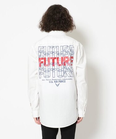 フェードウォッシュ ルーズフィットシャツ／FADE WASH LOOSE FIT SHIRT