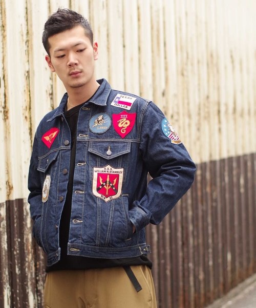 AVIREX TOP GUN デニムジャケット XL AVIREX アヴィレックス Top Gun Denim Jacket トップガン デニム