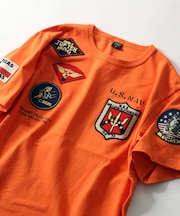 ユニセックス　トップガン ワッペン Tシャツ／TOP GUN WAPPEN T-SHIRT