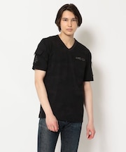 ファティーグ Vネック Tシャツ／SS FATIGUE V-NECK T-SHIRT／アヴィレックス／AVIREX