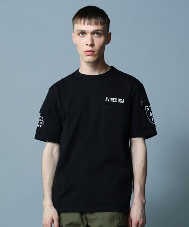FATIGUE S／S T-SHIRT ／ ファティーグ 半袖 Tシャツ ／ AVIREX ／ アヴィレックス