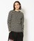 《DAILY／デイリー》 LONG SLEEVE BORDER T-SHIRT／長袖 ボーダー Tシャツ