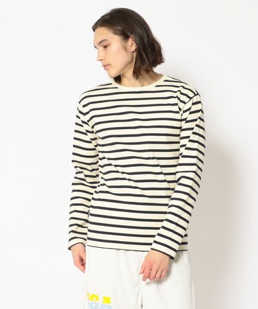 《DAILY／デイリー》 LONG SLEEVE BORDER T-SHIRT／長袖 ボーダー Tシャツ