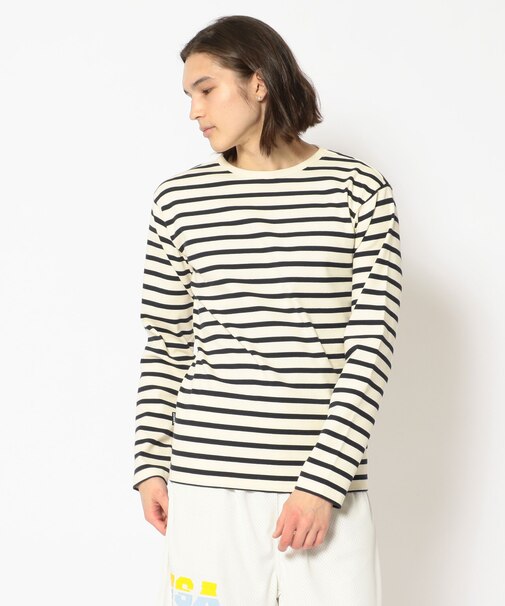 《DAILY／デイリー》 LONG SLEEVE BORDER T-SHIRT／長袖 ボーダー Tシャツ