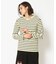 《DAILY／デイリー》 LONG SLEEVE BORDER T-SHIRT／長袖 ボーダー Tシャツ