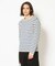 《DAILY／デイリー》 LONG SLEEVE BORDER T-SHIRT／長袖 ボーダー Tシャツ