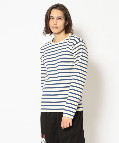 《DAILY／デイリー》 LONG SLEEVE BORDER T-SHIRT／長袖 ボーダー Tシャツ