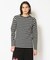 《DAILY／デイリー》 LONG SLEEVE BORDER T-SHIRT／長袖 ボーダー Tシャツ