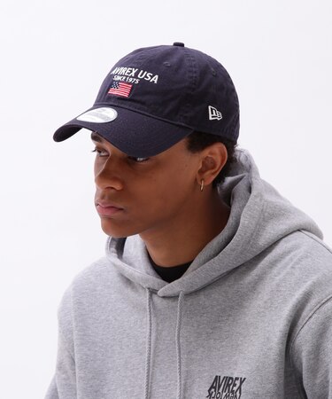 《AVIREX × NEWERA》 9TWENTY POLO CAP U.S.A FLAG