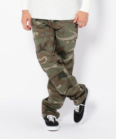 カモフラージュ エアロ パンツ／ CAMOUFLAGE BU AERO PANTS