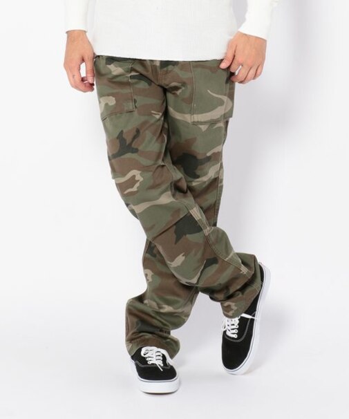 カモフラージュ エアロ パンツ／ CAMOUFLAGE BU AERO PANTS