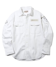 AVIREX／アヴィレックス／FATIGUE KHAKI SHIRT／長袖ファティーグ カーキ シャツ