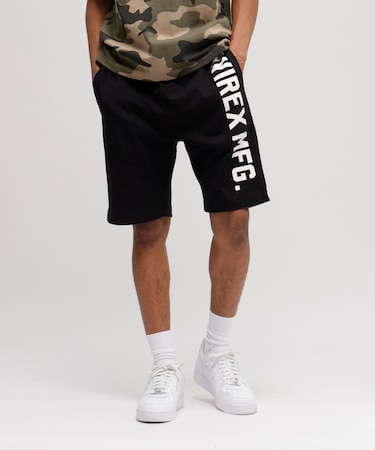 《WEB&DEPOT限定》VERTICAL LOGO SHORT PANTS ／ 縦ロゴ ショーツ AVIREX／