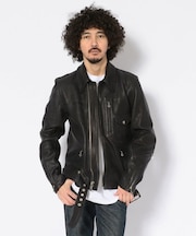 D-ポケ レザージャケット／D-POCKET DEER LEATHER JACKET