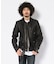 D-ポケ レザージャケット／D-POCKET DEER LEATHER JACKET