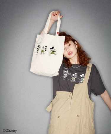 AVIREX／MICKEY MOUSE 333 TOTE BAG／ アヴィレックス／ミッキーマウス 333 トートバッグ