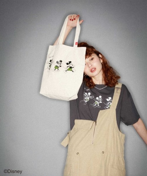 AVIREX／MICKEY MOUSE 333 TOTE BAG／ アヴィレックス／ミッキーマウス 333 トートバッグ