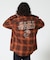 L／S CHECK SHIRT USMC ／ チェック シャツ USMC