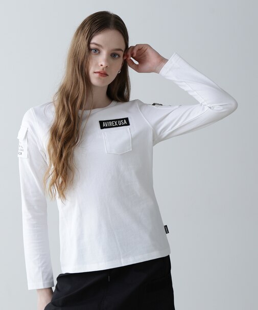 FATIGUE L／S T-SHIRT／ ファティーグロングスリーブTシャツ