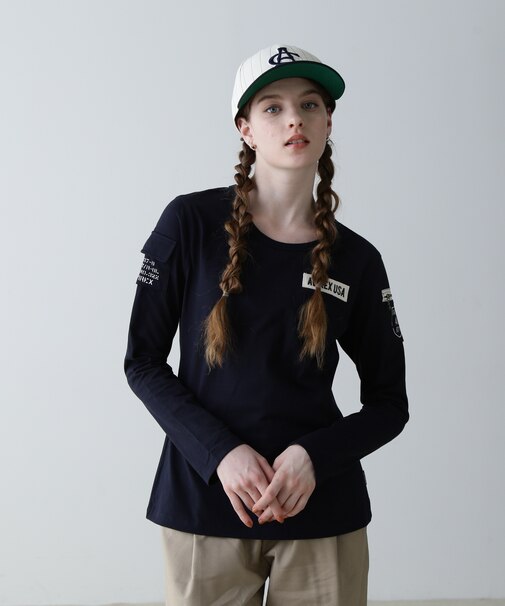 FATIGUE L／S T-SHIRT／ ファティーグロングスリーブTシャツ