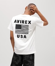 《WEB&DEPOT限定》S／S CREW NECK T STAR SPANGLED BANNER／クルーネック Tシャツ 星条旗