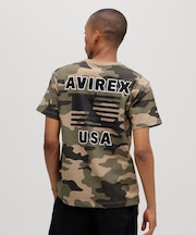 《WEB&DEPOT限定》S／S CREW NECK T STAR SPANGLED BANNER／クルーネック Tシャツ 星条旗